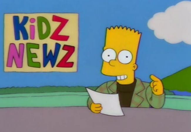 Die Simpsons - Die neuesten Kindernachrichten