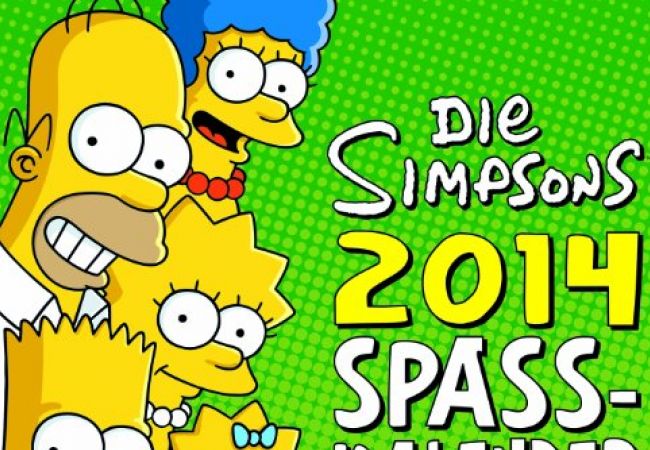 Die Simpsons - Kalender für 2014