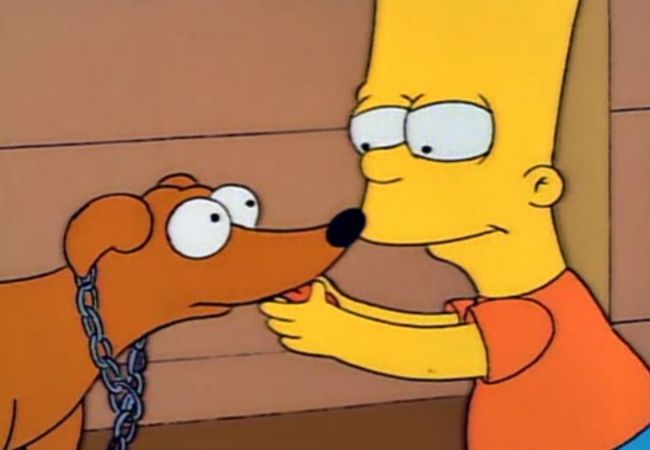 Bart besucht mit Knecht Rupprecht die Hundeschule.