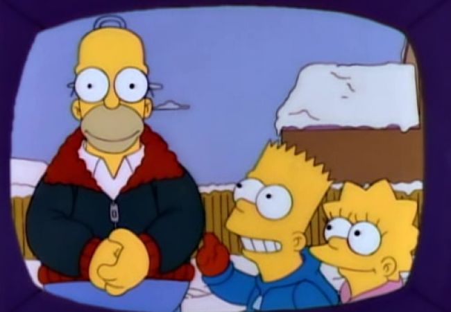 Die Simpsons - Einmal als Schneekönig