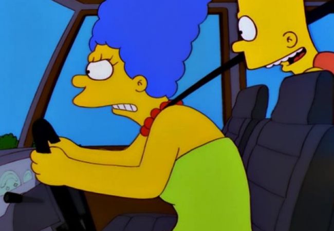 Marge Simpson im Anmarsch