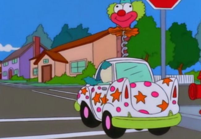 Nummernschilder bei den Simpsons