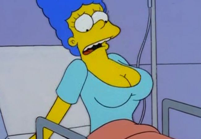 Die Simpsons - Marge - oben ohne