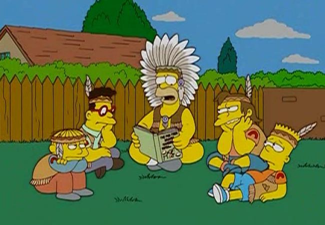 Die Simpsons - Auf dem Kriegspfad