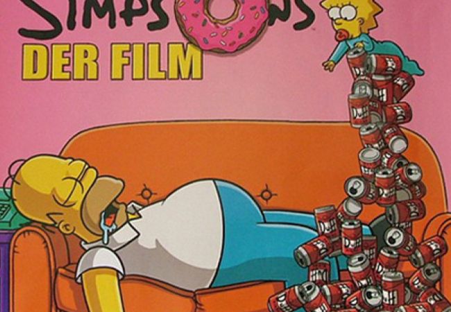 Filmplakat "Die Simpsons - Der Film": Leidenschaft
