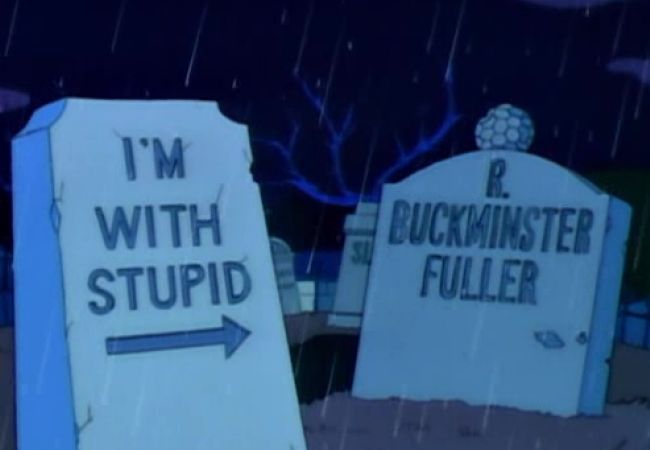 Grabsteine aus dem Intro der Simpsons-Halloween-Specials