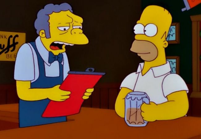 Homer und Moe