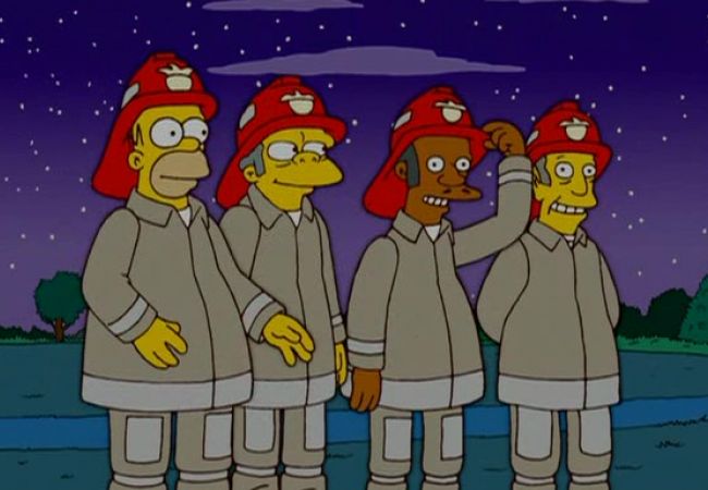Die Simpsons - Brand und Beute