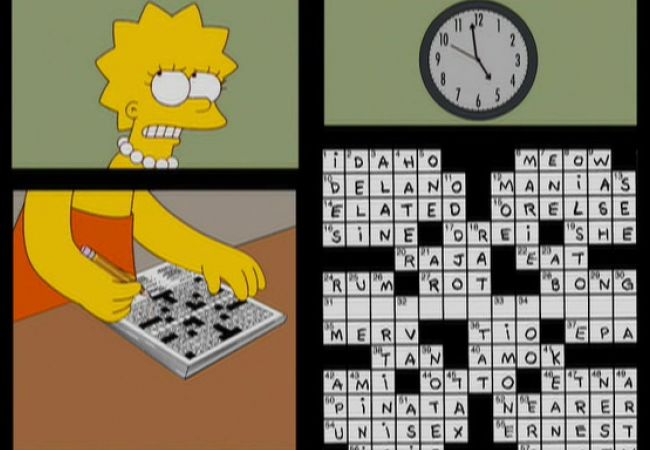 Die Simpsons - Das Kreuz mit den Worträtseln