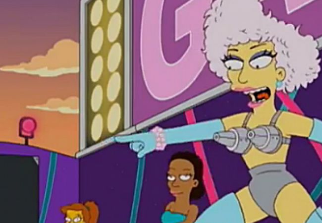 Lady Gaga im Simpsons-Staffelfinale