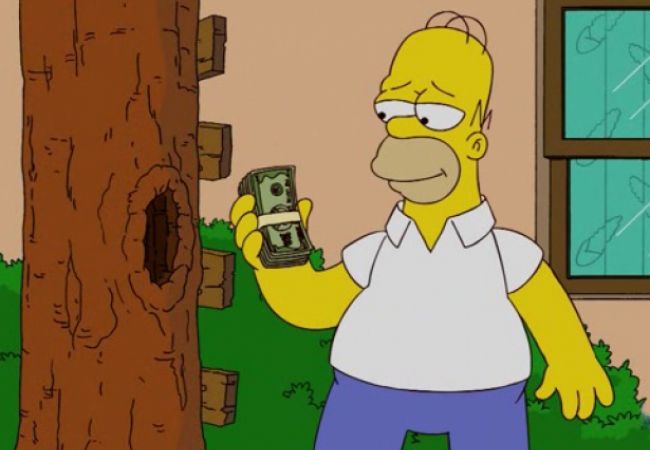 Die Simpsons - Million Dollar Homie