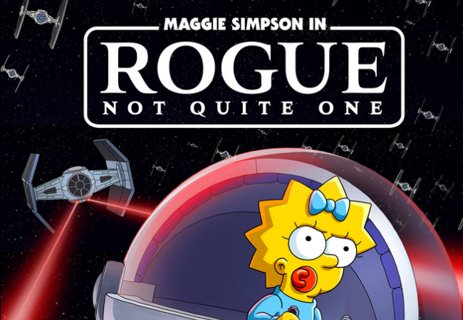 Die Simpsons - Maggie Simpson in "Rogue Not Quite One" 