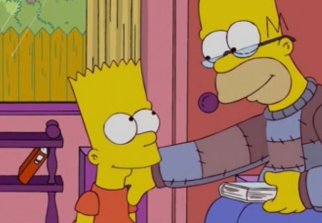 Wenn der Homer mit dem Sohne