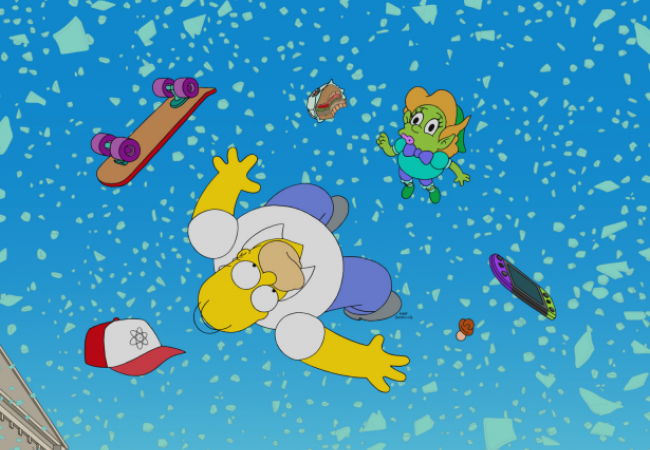 DE-Premiere: Homers Abenteuer durch die Windschutzscheibe