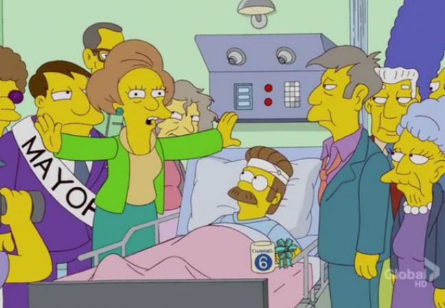 Die Simpsons - Schlaflos mit Nedna