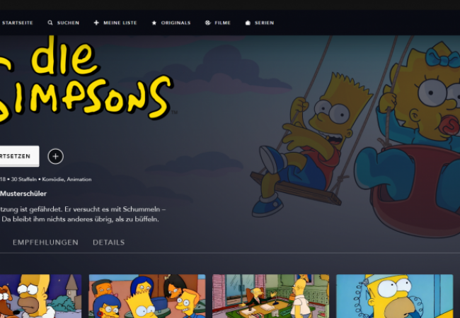 Disney+ in Deutschland gestartet: Alle Simpsons-Episoden zum Streamen!