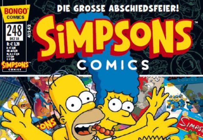 Aus für die Simpsons Comics - Letzte Ausgabe am 12.12.2018