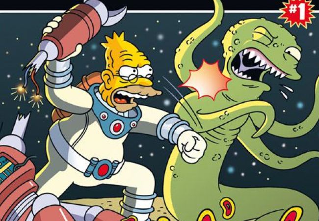 Neu im Handel: Simpsons Comics präsentiert Grampa Simpsons unglaubliche Abenteuer