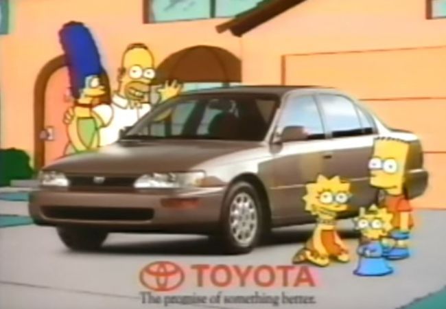 Die Simpsons Werbespots