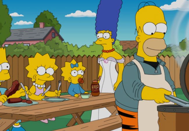 Die Simpsons - Grilling Homer