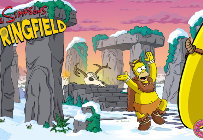 Weihnachten 2016 - Update für Die Simpsons: Springfield / Tapped Out