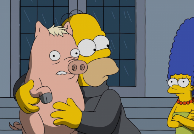 Die Simpsons - Ein Schweinchen namens Propper