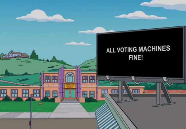 All Voting Machines Fine!