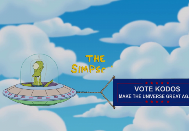 Vote Kodos - Make the universe great again