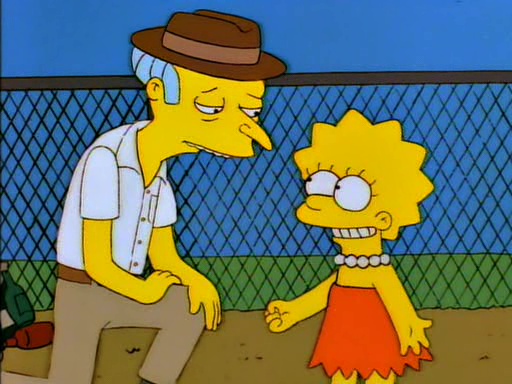 Die Simpsons - Der alte Mann und Lisa 