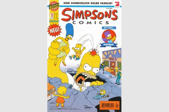 Simpsons Comic Nr. 1