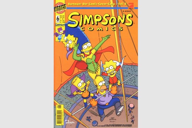 Simpsons Comic Nr. 6