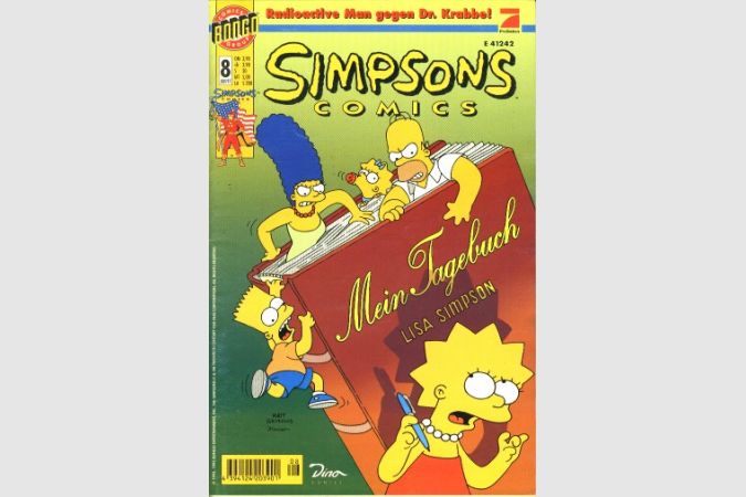 Simpsons Comic Nr. 8