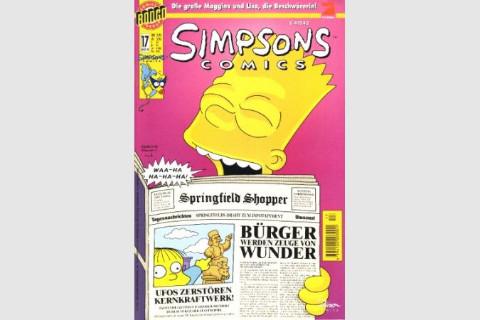 Simpsons Comic Nr. 17