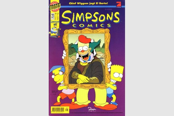 Simpsons Comic Nr. 21