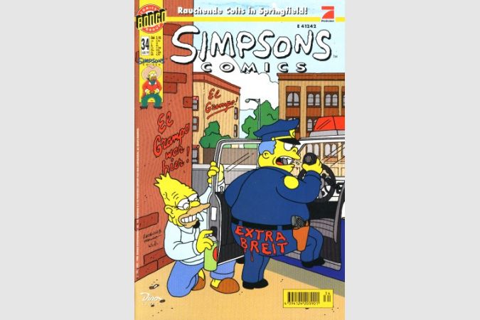 Simpsons Comic Nr. 34