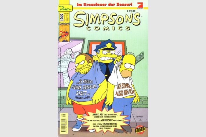 Simpsons Comic Nr. 39