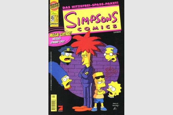 Simpsons Comic Nr. 45