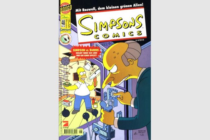 Simpsons Comic Nr. 48