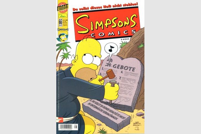 Simpsons Comic Nr. 66