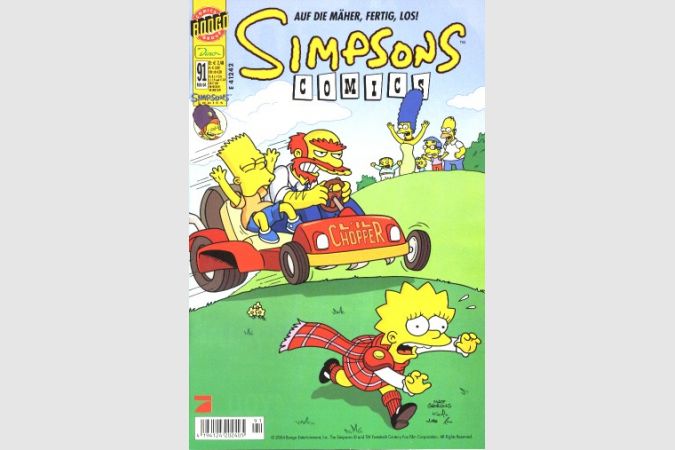 Simpsons Comic Nr. 91