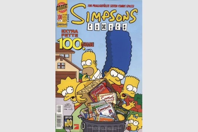 Simpsons Comic Nr. 100