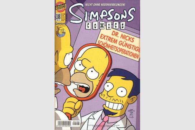 Simpsons Comic Nr. 108