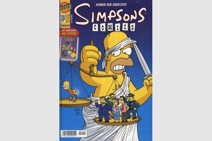 Simpsons Comic Nr. 110
