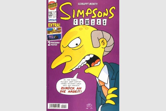 Simpsons Comic Nr. 135