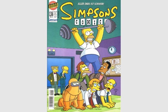 Simpsons Comic Nr. 136
