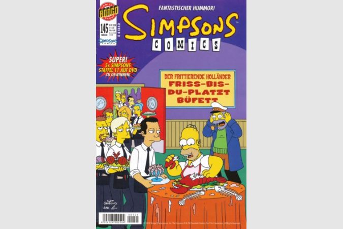 Simpsons Comic Nr. 145