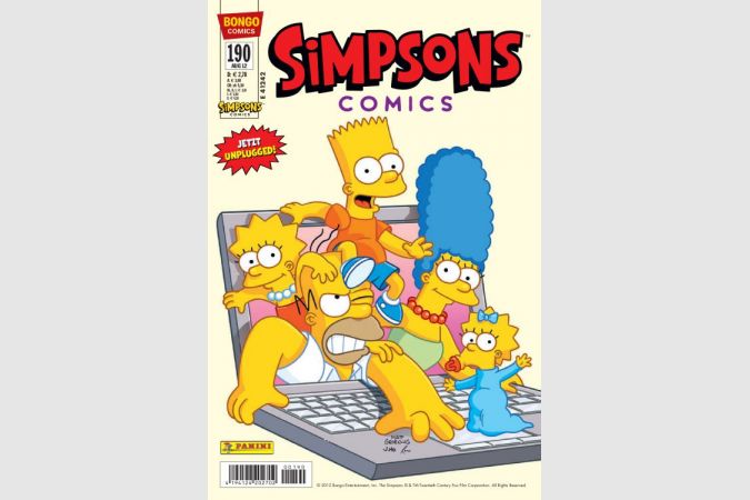 Simpsons Comic Nr. 190