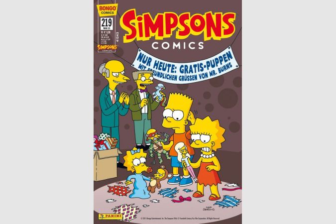 Simpsons Comic Nr. 219
