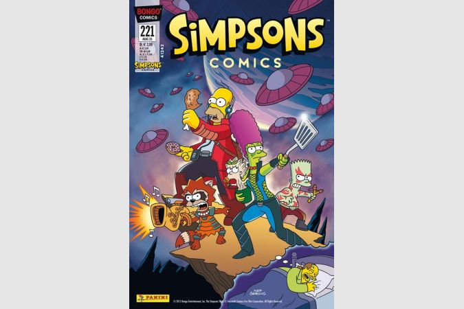 Simpsons Comic Nr. 221