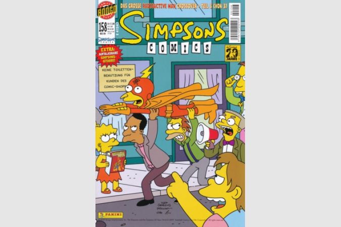 Simpsons Comic Nr. 158
